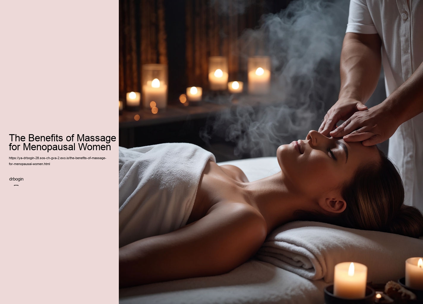 The Benefits of Massage for Menopausal Women